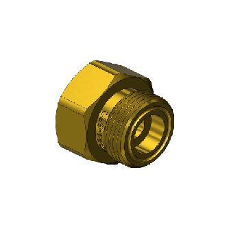 Outlet Adaptor - CGA 660, Refrigerant Gases, Brass
