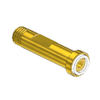 CGA 180 Western #180-3 - Threaded Inlet Nipple,1/8 NPT X 1.75 LONG, W/WASH