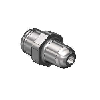 Western #SS-83M1 - Countersunk Nipple, CGA 350, 1/4RECESS"