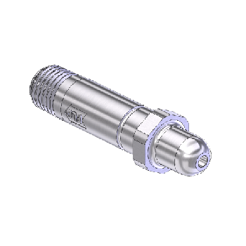Check Valve Nipple, CGA 350, 1/4NPTM, 2.5LNG"