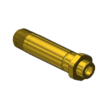 Threaded Inlet Nipple /CANADIAN, 415,1/4NPTM,2.5LNG"