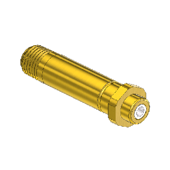 Threaded Inlet Nipple for Installed Filter/CANADIAN, 415,1/4NPTM,2.5LNG"