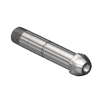 Western #SS-15-3 -  Nipple,  CGA 510/CGA 580/CGA 590, 1/4NPTM, 3LNG"
