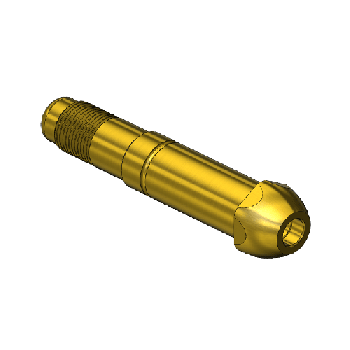 Western #15-9 - Nipple,500/510/580/590,1/2-27UNS,3L"