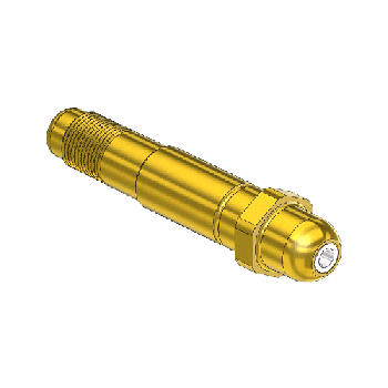 Nipple, CGA 540/ CGA 555,1/2-27 UNS, 3 LNG."