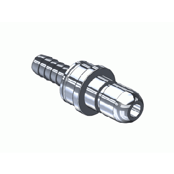 DISS-2220-A Nipple w/ O-Ring for Wagd/Evacuation