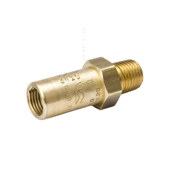 Atmospheric Pressure Relief Valve, 1/8 NPT, 800 PSI, Discharge Capacity: 26.5