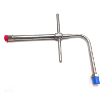 CGA 440 Oxygen Tee + Elbow