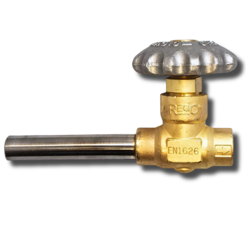 RegO Cryogenic Valve, 2-1/8" .675 Tube x 3/8" F. NPT