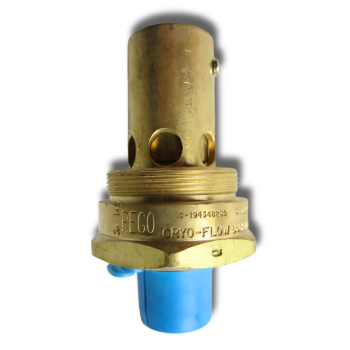 RegO Cryogenic Pressure Relief Valve, 1/2" NPT Set 375 PSIG ASME