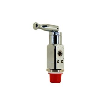 Sherwood CGA 940 Post Valve With Toggle, .750 UNF Inlet, 3360psi PRD (KVAB94051-32TG)