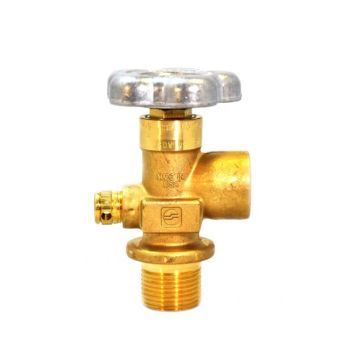 Sherwood Cylinder Valve CGA 590, 1-1/8 UNF, CG1 PRD - GV59051-32