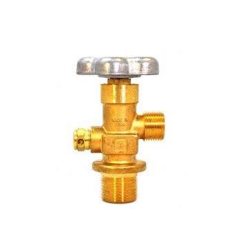 Sherwood Cylinder Valve CGA 346, 1-1/8 UNF, 3000psi PRD - GV34651-28